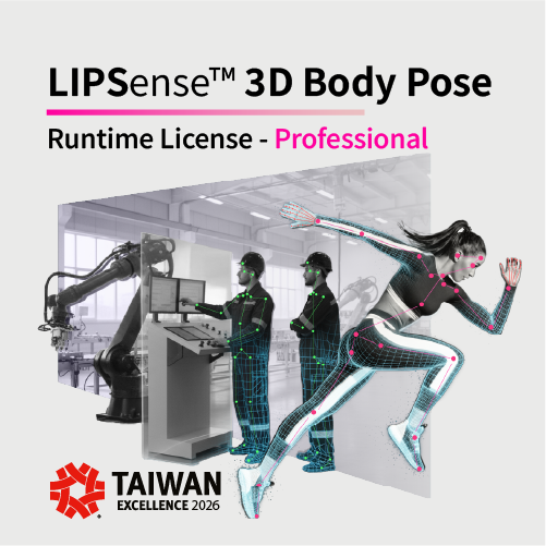 Professional version LIPSense™ 3D Body Pose Runtime License