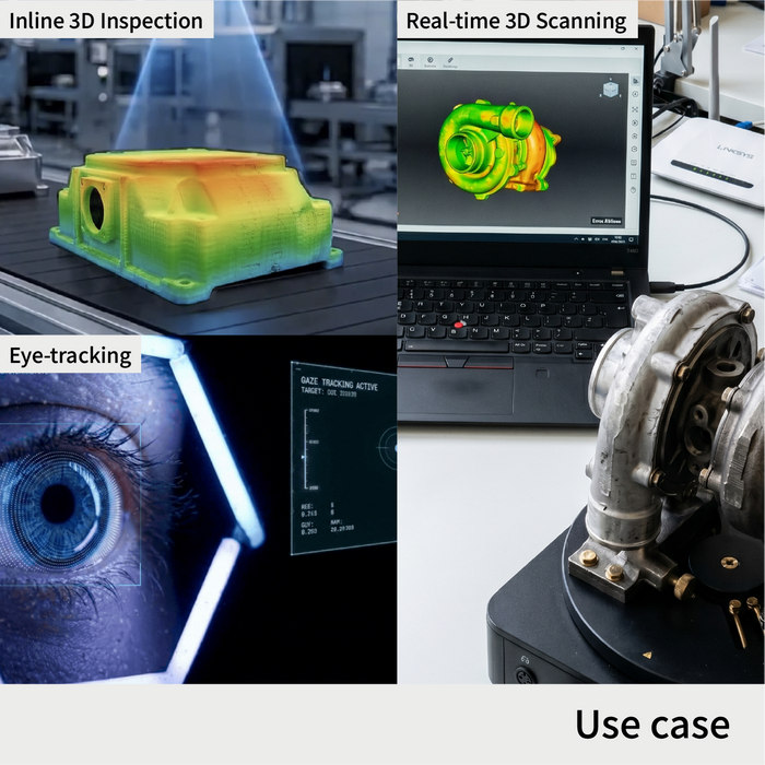 LIPSedge™ L235 High-Precision Structured Light 3D Depth Camera