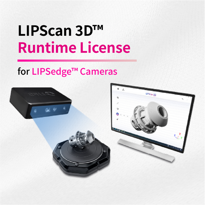 LIPScan 3D™ Runtime 授權 v.2.0.4