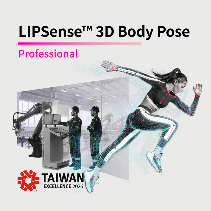 LIPSense™ 3D Body Pose Runtime ライセンス (v.7.2.1)- プロフェッショナル版