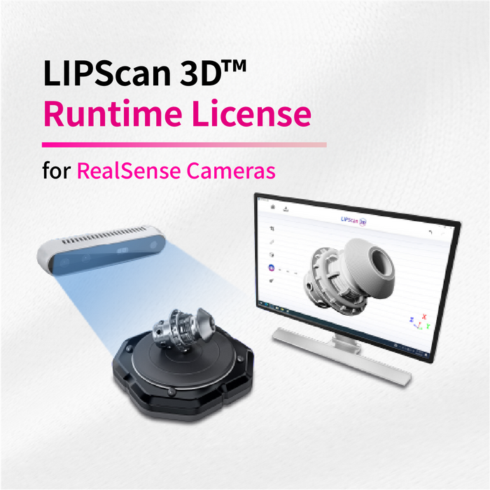 LIPScan 3D™ Runtime 授權 v.2.0.4