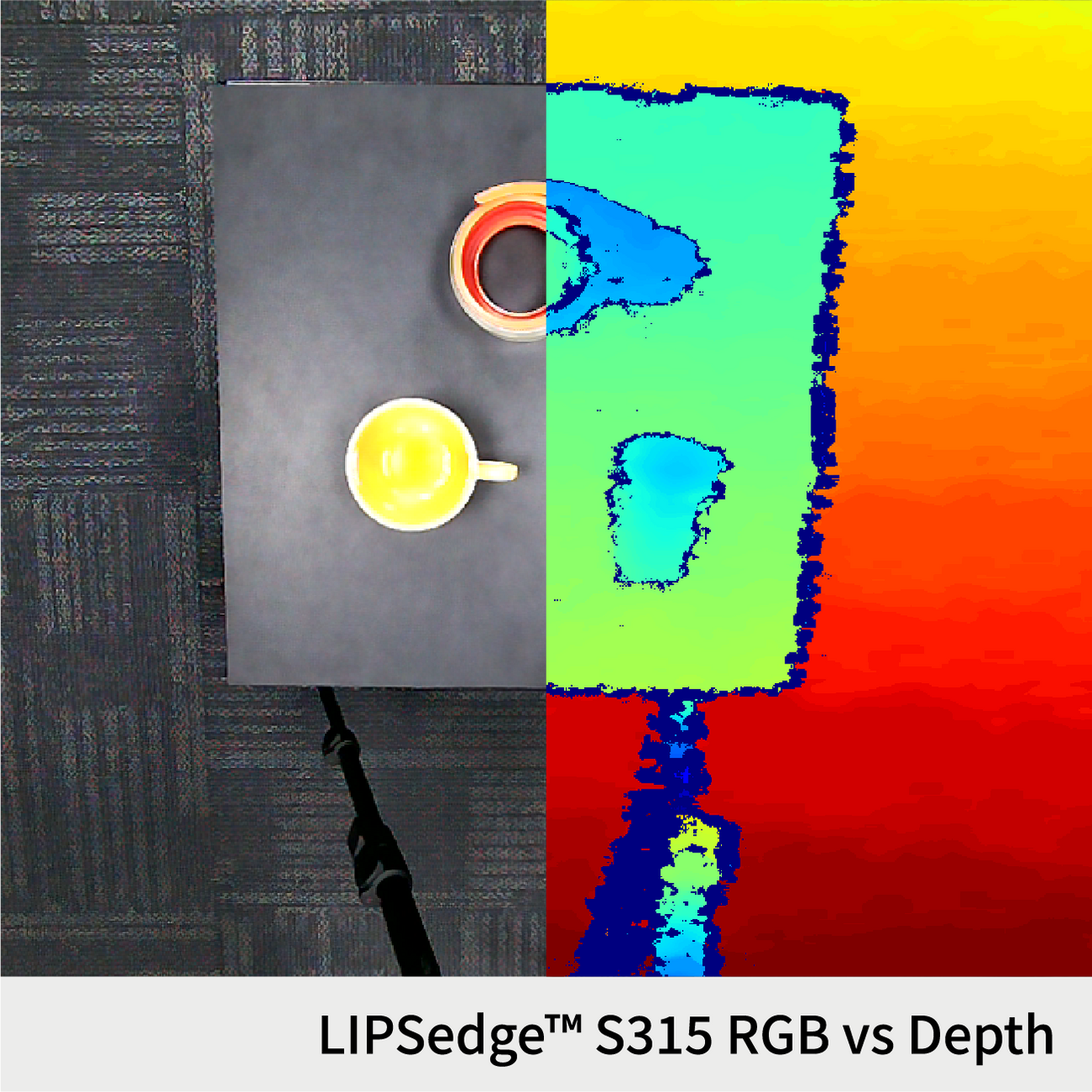 LIPSedge S315 3D Depth Camera for AMR & Robot Vision | LIPS